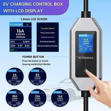 mini wifi router: AFYEEV 3.5kw GB/T avtomobil şarj cihazı Ağıllı Wi-Fi tətbiqi Daxili — 8