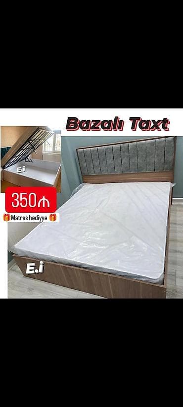 panel radyatorlar: Bazalı taxt - Ölçü: standart iki nəfərlik (şəkildə göstərilən model) — 1