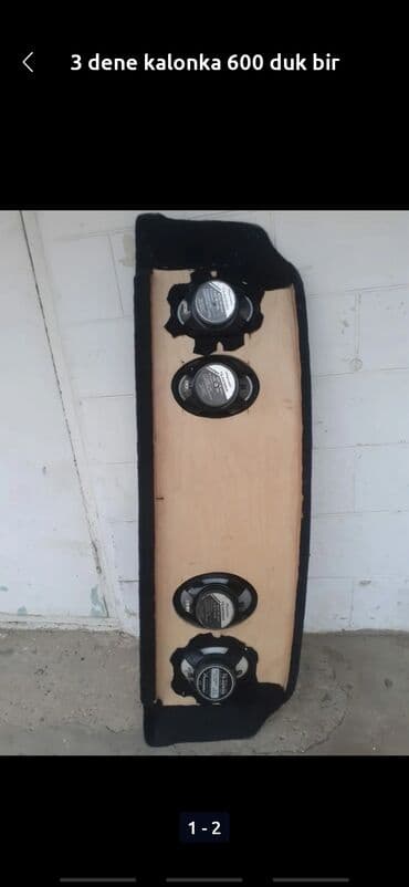 arxa monitor: Dinamiklər və sabvuferlər, Pioneer, Karbon, Ünvandan götürmə — 1