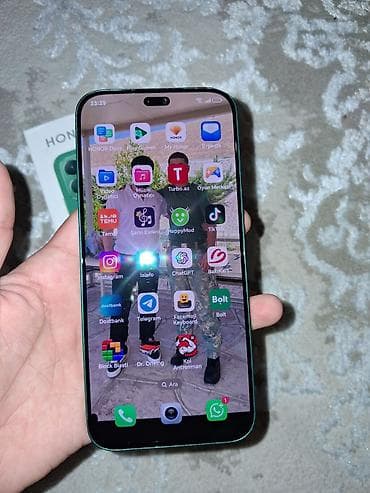 telefonların alışı: Honor X8b, rəng - Yaşıl — 9