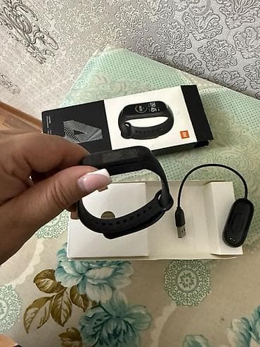 Smart qolbaqlar: Yeni, Smart qolbaq, Xiaomi, Suya davamlı, rəng - Qara — 2