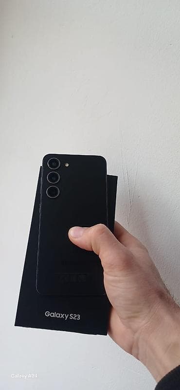 Samsung Galaxy S23, 256 GB, rəng - Qara, Simsiz şarj