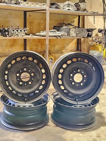 byd diskleri: 4 ədəd polad disk (dəmir disklər) dəsti - Ölçü: 15 düym (təxmini — 2