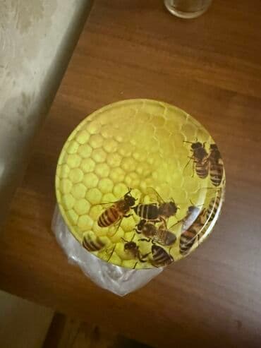 Bal: Təbii arı balı – şüşə bankada - Şəkillərdəki kimi şəffaf, qızılı — 2