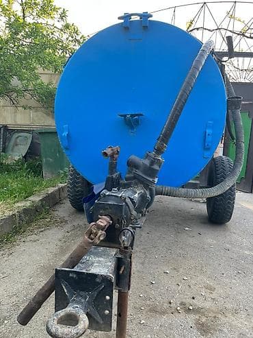byd disk teker: Vakumlu fekal/çən qoşqusu - İkioxlu təkərli qoşqu üzərində iri həcmli — 3