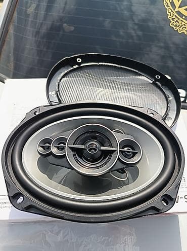 Avtomobil üçün oval koaksial akustik dinamiklər - Ölçü: 6x9 düym