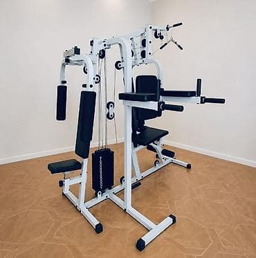 Çoxfunksiyalı güc trenajoru – ev və kiçik zal üçün komple universal — 1