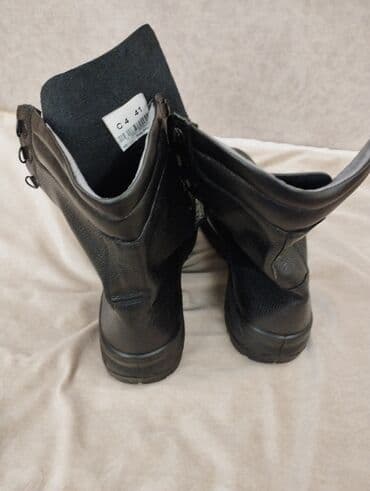 qış ayaqqabıları kişi: Məhsul: ECCO kişi üçün dəri botlar - Ölçü: 41 (etiketdə C4 41 qeyd — 3