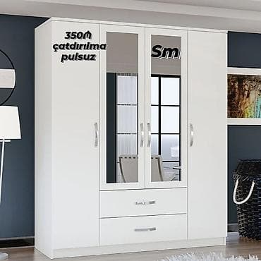 dolablar: Yataq və uşaq otaqları üçün müxtəlif dizaynda qarderob şkafları — 5