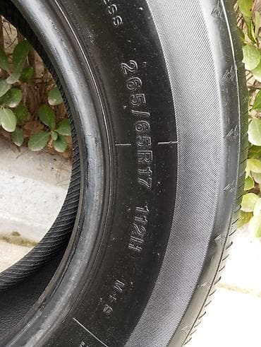 17 disk: Salam teker iki ededi qiymet ikisine aidi, 265/65/17 r — 2