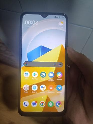 poco telefonlar: Poco M5, 128 GB, rəng - Qara, Sensor — 1