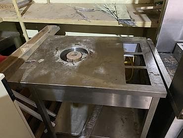 Konteynerlər: Peşəkar iaşə avadanlıqları paketi Tərkib: - Dönər ocağı: paslanmayan — 7