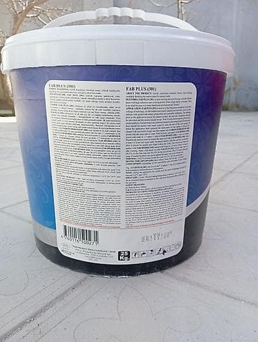 su matotu: Akril Divar üçün boya, FAB, 25 kq, rəng - Ağ, Suya davamlı — 2