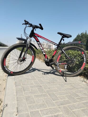 электровелосипед баку: VISTA markalı dağ velosipedi, qırmızı, qara və ağ rənglərin — 1