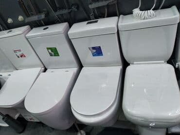 Yeni, Unitaz, Baçokdan ayrı, Kredit yoxdur, Zəmanətli, Ödənişli çatdırılma, Rayonlara çatdırılma, Ünvandan götürmə