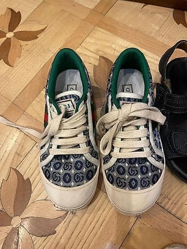 krosovka ayaqqabı: 32 razmer Uşaq üçün idman ayaqqabısı – Gucci üslubunda model - — 2