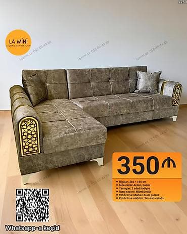 terifname sekilleri: Künc divan, Açılan, Bazalı, Parça, Şəhərdaxili pulsuz çatdırılma — 1