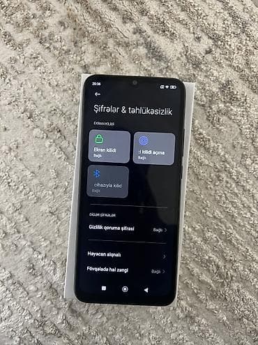 pubgi mobile: Poco C40, 32 GB, rəng - Qara, Face ID — 5