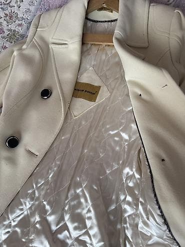 ağ baş: Palto, S, rəng - Ağ — 3