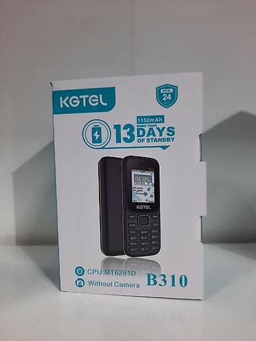 Kgtel K310
🔹️Dual SIM Card💾
🔹️Mp3, Mp4🎼🎞
🔹️1150 mAh Batareya 🔋 lalafo.az -da Kgtel K310
🔹️Dual SIM Card💾
🔹️Mp3, Mp4🎼🎞
🔹️1150 mAh Batareya 🔋