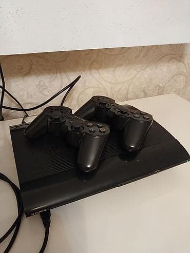 ace combat 7: PS3 Slim (qara rəng) Bağlantılar: HDMI çıxışı, AV çıxışı, LAN, USB — 2