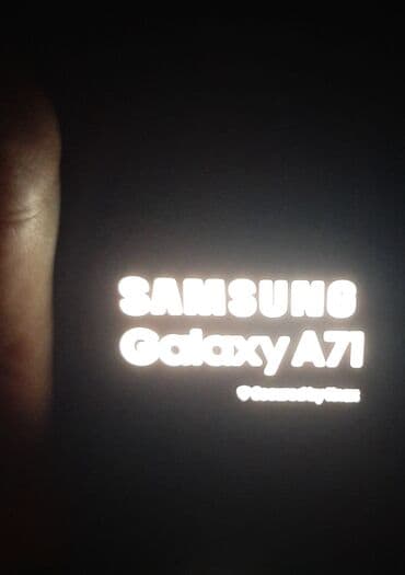 Samsung Galaxy A71, 128 GB, rəng - Qara, Barmaq izi