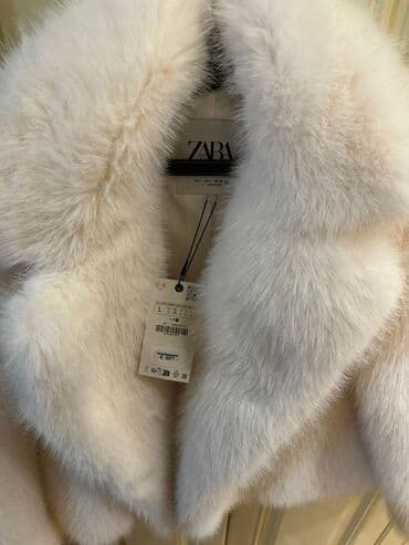 Kürk, Zara, L, rəng - Ağ lalafo.az -da Kürk, Zara, L, rəng - Ağ