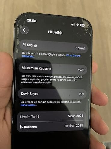 iphone 128: IPhone 16 Pro, 256 GB, Natural Titanium, Simsiz şarj, Face ID — 5