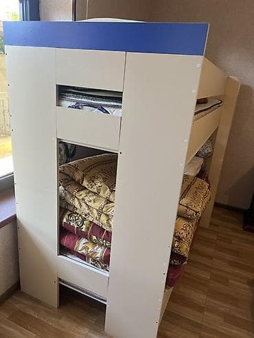 ev ucun nerdivan: Oğlan və qız üçün, Çarpayı, Matrassız, Siyirməsiz, Laminat — 3