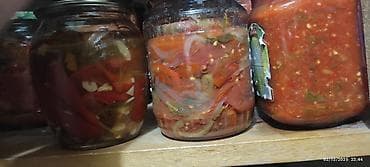 şuşə banka: Məhsul: Ev üsulu hazırlanan müxtəlif turşular və konservlər Tərkib və — 8