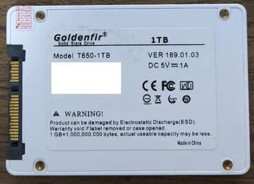 ssd 1 tb: Внутренний Накопитель SSD 1 ТБ, 2.5", Новый — 2