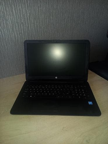 HP noutbuk - Model: HP (15.6" ekranlı seriya) – mat qara korpus, HP