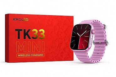 tesdir: Kateqoriya: Smart saatlar Brend: Amoled Model: TK33 Mini silver — 1