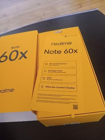 honor 400 lite: Realme Note 60, 128 GB, rəng - Qara, İki sim kartlı — 6