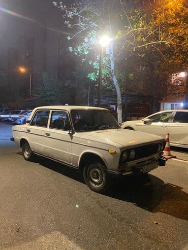 jiquli matoru: VAZ 2106 sedan – ağ rəngli, klassik “Jiquli” dizaynı ilə — 2