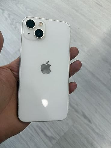 Техника и электроника: IPhone 13, 128 ГБ, Белый, Face ID — 1