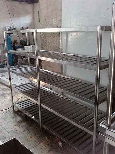 etajer: Paslanmayan poladdan rəflər – peşəkar mətbəx, anbar, laboratoriya və — 1