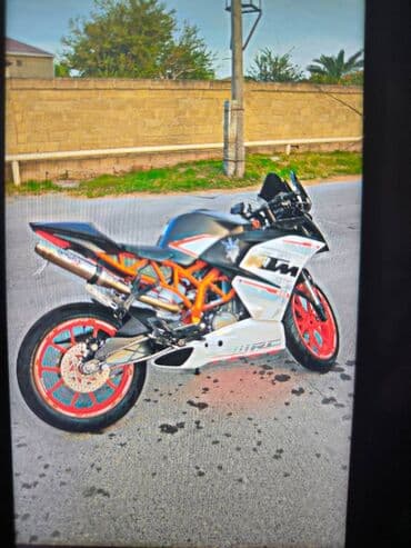 Lincoln: KTM RC 250. Azərbaycanda bir məndədir bu model. Vuruğu zədəsi — 1