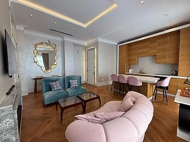 pano: İcarəyə verilir 3 otaqlı yeni tikili 110 m², Ağ şəhər q. Kateqoriya — 5