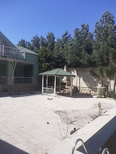 Куплю дом: Satılıq həyət evi – geniş həyət və hovuzlu - İki mərtəbəli, mansard — 2
