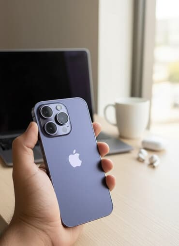 14 pro 128 gb qiymeti: IPhone 14 Pro, 128 GB, Deep Purple, Face ID — 1