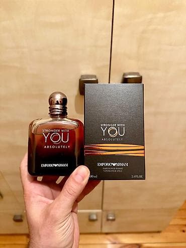 Emporio Armani Stronger With You Absolutely – kişi üçün Parfum (Eau de