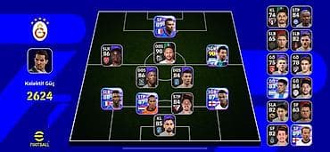 playstation icare: EFootball hesabı – yüksək reytinqli komanda və zəngin heyət - — 1