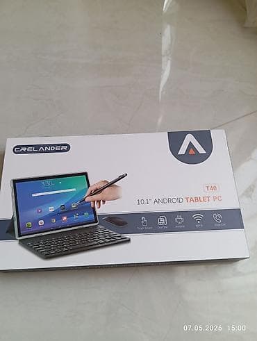 ipad 9 cu nesil: CRELANDER Android planşet + aksesuar dəsti Məhsulun tərkibi: - — 3