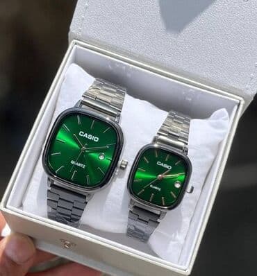 qadın qol saatı: Klassik Saat dəsti, rəng - Gümüşü — 6