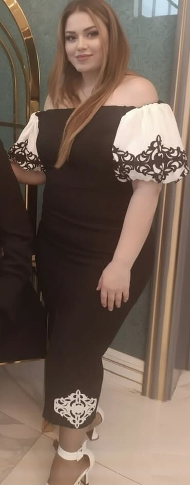 фатзорб оригинал купить: Вечернее платье, Миди, Lady Sharm, 2XL — 1