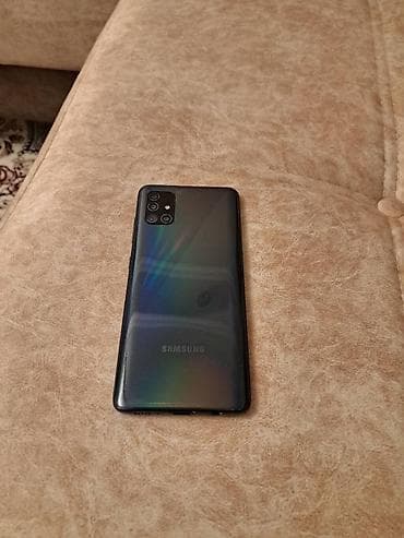 samsun a 10: Samsung Galaxy A51 5G, 128 GB, rəng - Bej, Barmaq izi — 2
