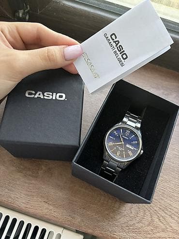casio mtp: Orginaldir senetleri var turkiyeden alinib 2-3 defe taxilib cızıqı — 1