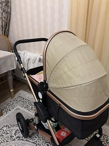 Игрушки: Коляска-люлька несъемная, Возраст: <1 месяца — 3