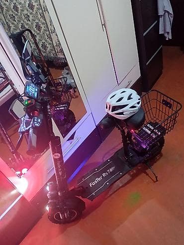 каска: Yeni FasTer Skuter Rs7 Elektrikli skuter – şəhər və kənar yollar üçün — 8